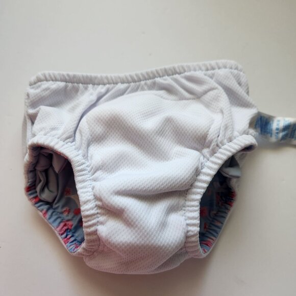 i Play Reusable Swim Diaper 18m (22-25 lbs) UPF 50+ Light Blue Songbird, Pull on - Picture 7 of 9